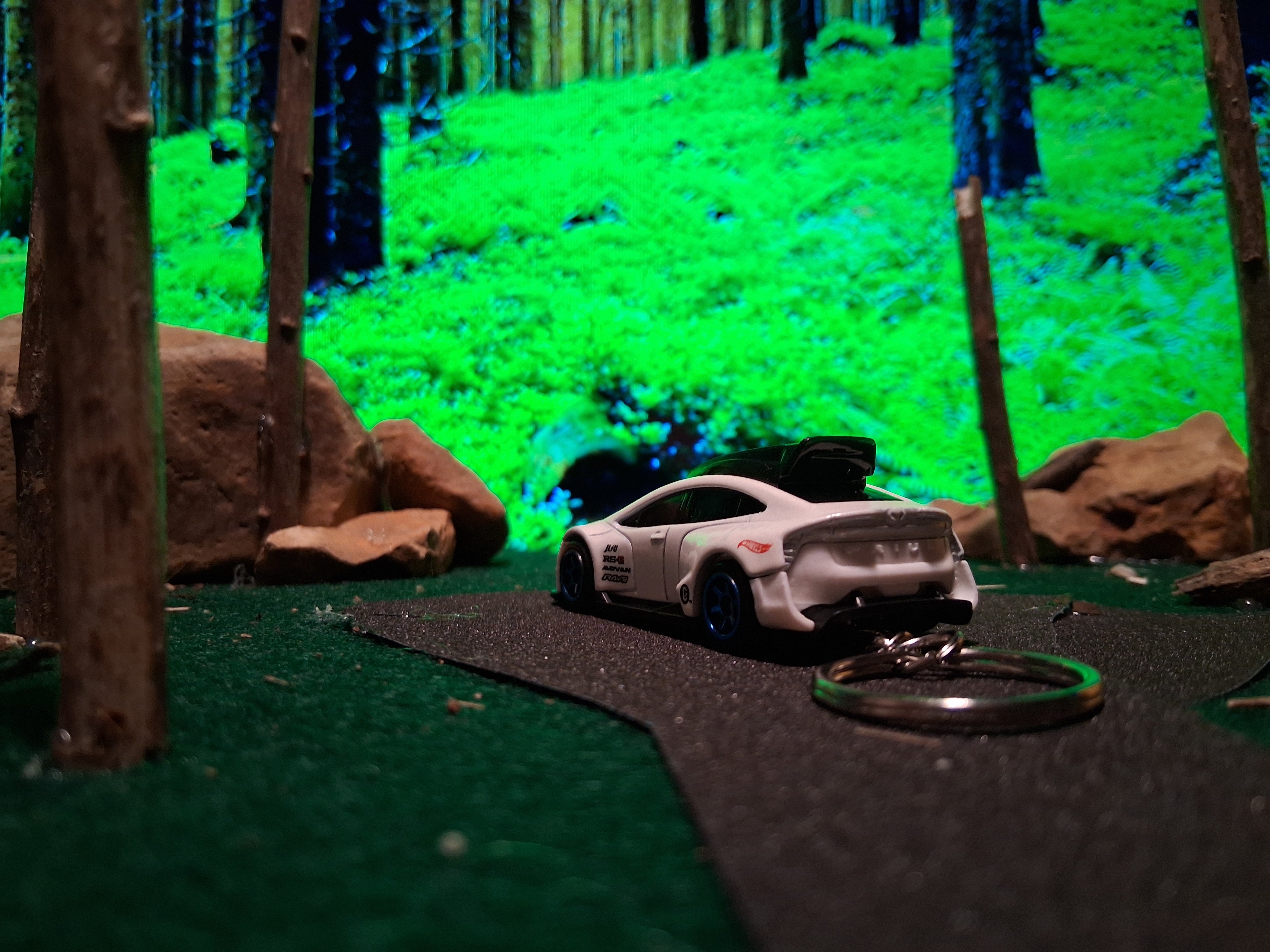 Toyota Prius car keychain
